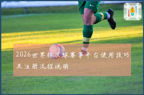 2026世界杯买球赛事平台使用技巧及注册流程说明